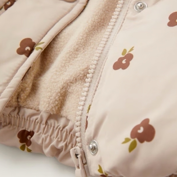 Liv & Lottie Toddler Girl's Quilted Coat 3T - Picture 4 of 6